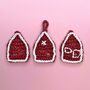 Gingerbread Biscuit Christmas Crochet Kit, thumbnail 5 of 8