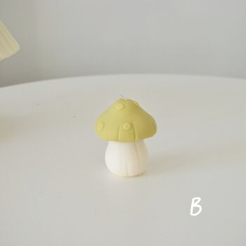 Mushroom Pastel Soy Candle, 4 of 6