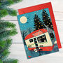 Festive Food Van Christmas Card, thumbnail 1 of 2