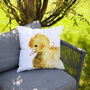 Inky Duckling Outdoor Cushion For Garden Furniture, thumbnail 5 of 8