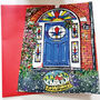 The Arty Christmas Door Card, thumbnail 4 of 4