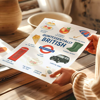 Best Of British Travel Poster, 2 of 6