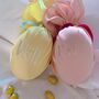 Personalised Fabric Refillable Eco Easter Eggs, thumbnail 2 of 4