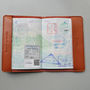 Personalised Leather Stitch Passport, thumbnail 5 of 5
