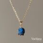 Blue Blueberry Necklace, thumbnail 1 of 3