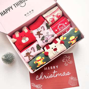 Christmas Socks Gift Box, 5 of 5