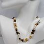 Autumn Elegance Gemstone And Pearl Necklace, thumbnail 3 of 5