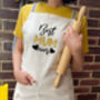Personalised Cotton Kitchen Apron And Tea Towels, thumbnail 7 of 12