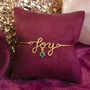 Joy Script Bracelet With Birthstone Star Detail, thumbnail 8 of 9