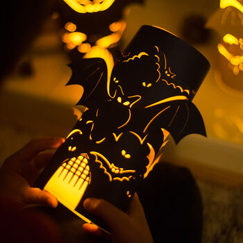 Halloween Bat Lantern Decoration Gift, 5 of 9