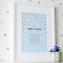 Personalised Christening Gift With Gold Stars, thumbnail 2 of 12