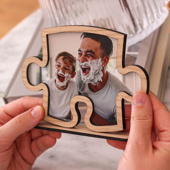 Personalised Father's Day Jigsaw Frame, 9 of 10
