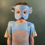 Grey Blue Little Fish Costume For Children And Adults, thumbnail 8 of 10