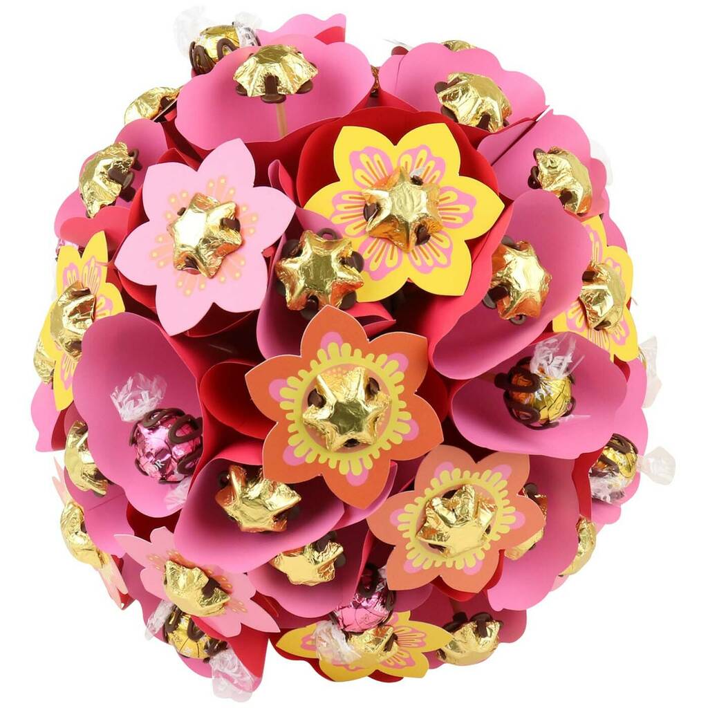 Grand Sunrise Chocolate Flower Arrangement By Edible Blooms | notonthehighstreet.com