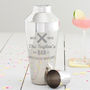 Personalised 'Masters Of Mixology' Cocktail Shaker, thumbnail 1 of 1