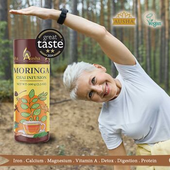 Moringa Wellness Tea Pack For Energy Immunity, 8 of 10