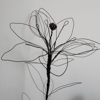 Handmade Wire Lily Stem, 8 of 12
