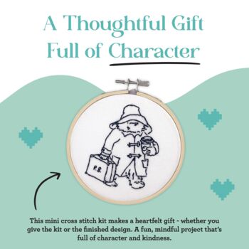 Paddington The Journey Begins Mini Embroidery Kit, 5 of 9
