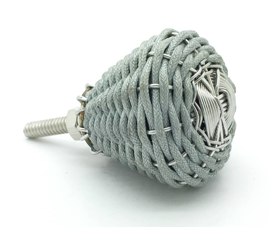 willow woven cord cupboard door knobs pull handles by g decor