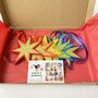 Star Shaped Rainbow Decoration Set, thumbnail 6 of 7
