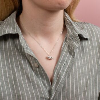 Personalised Guinea Pig Sterling Silver Necklace, 3 of 11