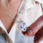 Sterling Silver Zodiac Symbol Necklace, thumbnail 3 of 11