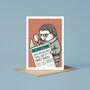 Hedgehog Fathers Day Card, thumbnail 2 of 5