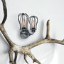 Industrial Twin Cage Wall Light, thumbnail 1 of 5