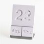 25% Off. Perpetual Paper Calendar With Stand, thumbnail 6 of 10