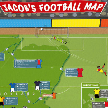 Football Fan's Stadium Map, 7 of 9