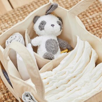 Personalised Cream Nappy Caddy, 2 of 4
