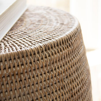 Marbury Rattan Stool, 3 of 3