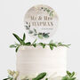 Personalised Wedding Keepsake Cake Topper, thumbnail 2 of 5