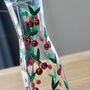 Cherry Hand Painted Bud Vase, thumbnail 3 of 5