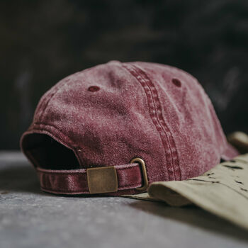 Washed Pink 'The Wanderer' Cotton Cap, 3 of 6