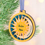 Personalised Couples Celestial Tree Decoration, thumbnail 2 of 5