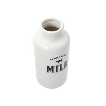Loft 'Farm Fresh' Ceramic Milk Bottle In Gift Box, 4 of 5