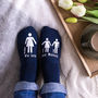 Personalised My Mummy And Me Women's Socks, thumbnail 1 of 5