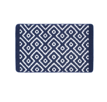 My Stain Resistant Durable Mats Cosy Geo Navy, 5 of 5