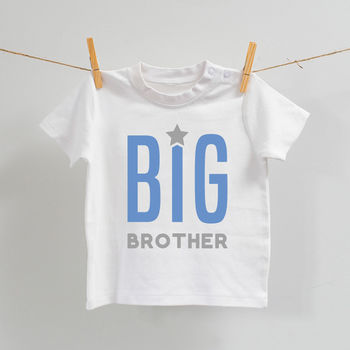 Big Brother T Shirt Aged One To Seven Years, 3 of 4