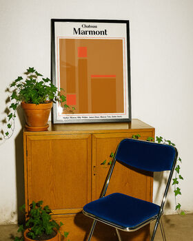 Chateau Marmont Giclée Retro Art Print, 4 of 4