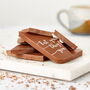 'Eat Quickly Or They'll Make You Share' Chocolate Bar, thumbnail 2 of 6