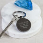 Personalised Day You Became My Daddy Keyring, thumbnail 1 of 6