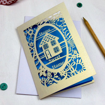 New Home Papercut Card, 2 of 6