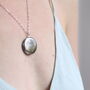 Silver Personalised Locket Necklace, thumbnail 1 of 10