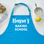 Granny's Baking School Personalised Apron, thumbnail 1 of 6