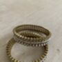 Indian Gold Plated Kundan Antique Bangles Two.Eight, thumbnail 2 of 8