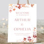 Autumn Wedding Welcome Sign, thumbnail 2 of 3