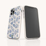 Cobalt Sea Shells Eco Phone Case, thumbnail 7 of 8