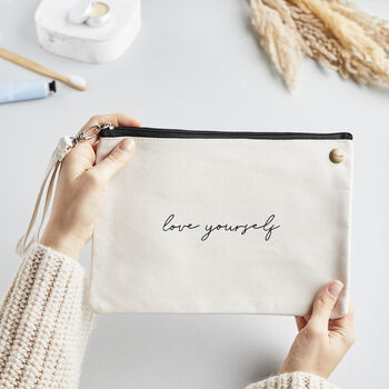 Personalised Signature Canvas Pouch, 3 of 3
